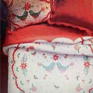 New mazie bird quilt set full or queen